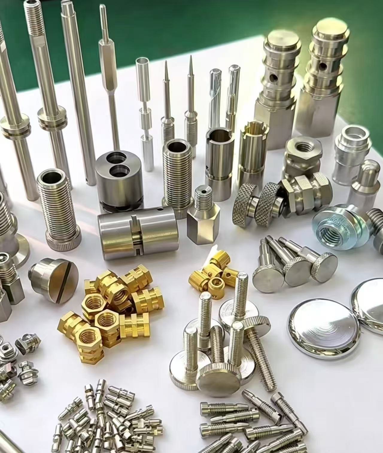 Swiss CNC Turning precision machined metal components